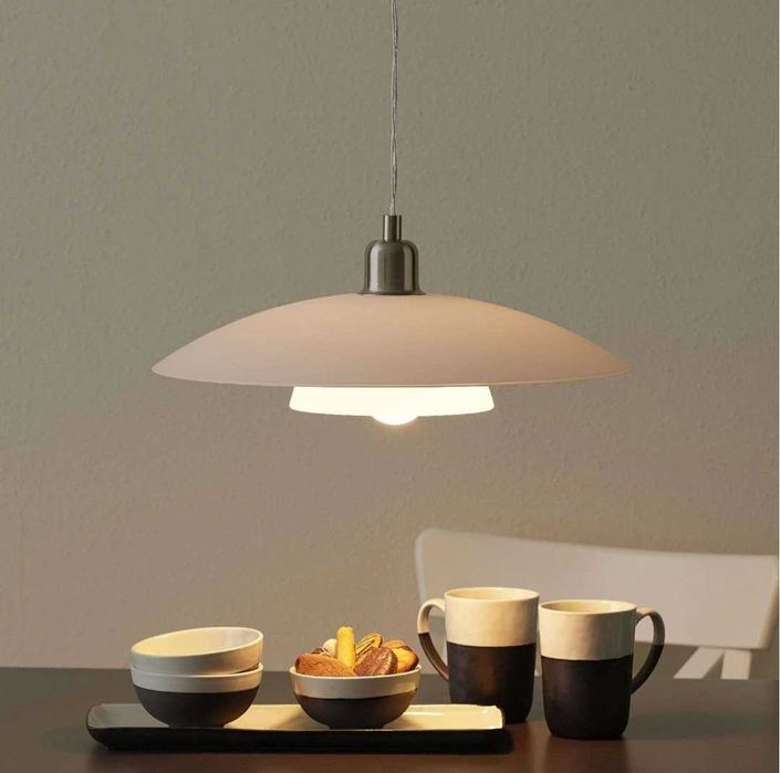 Lampa wisząca żyrandol szklane klosze metalowe elementy Eglo Brenda