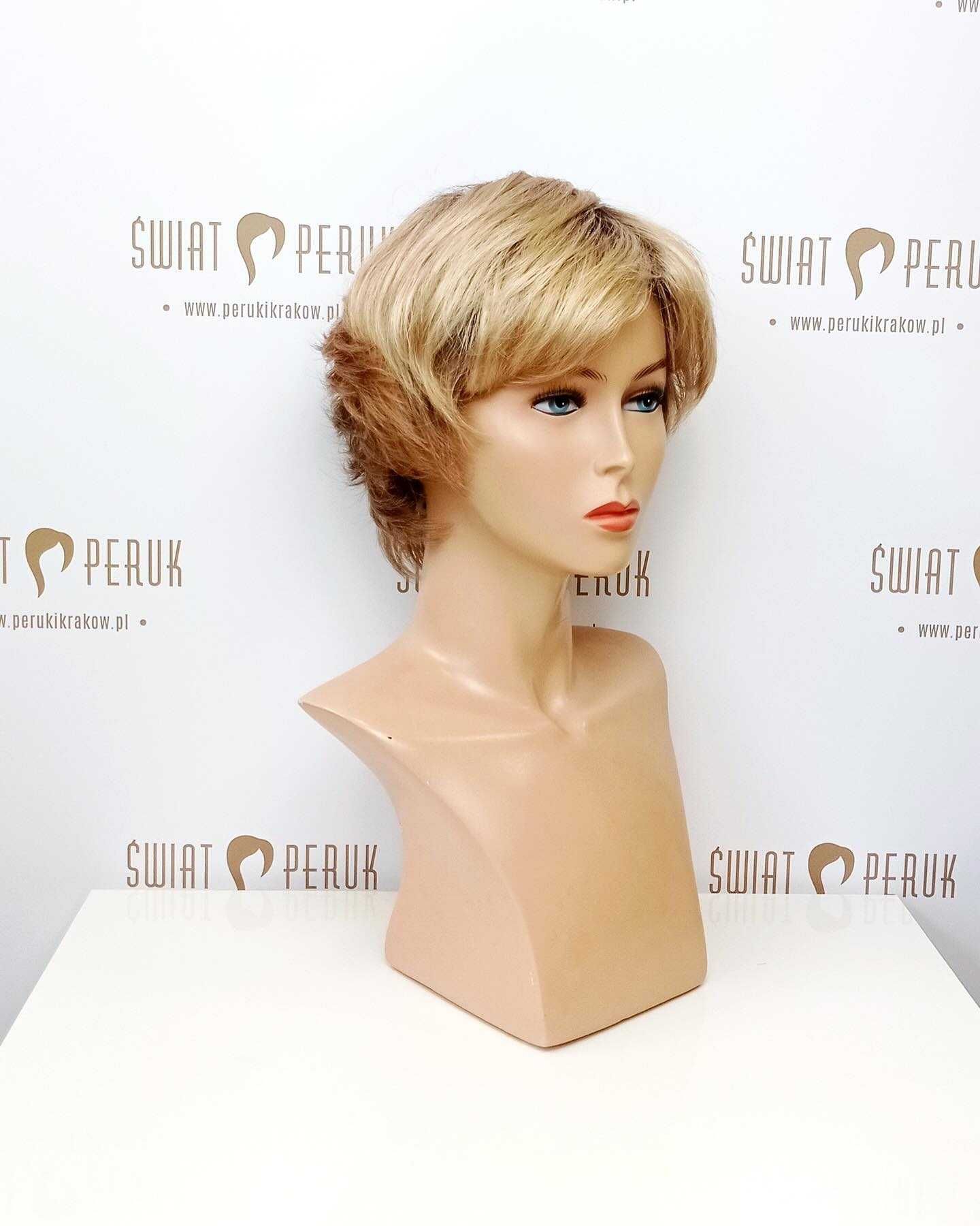 Krótka blond peruka syntetyczna Ostrowiec Świętokrzyski