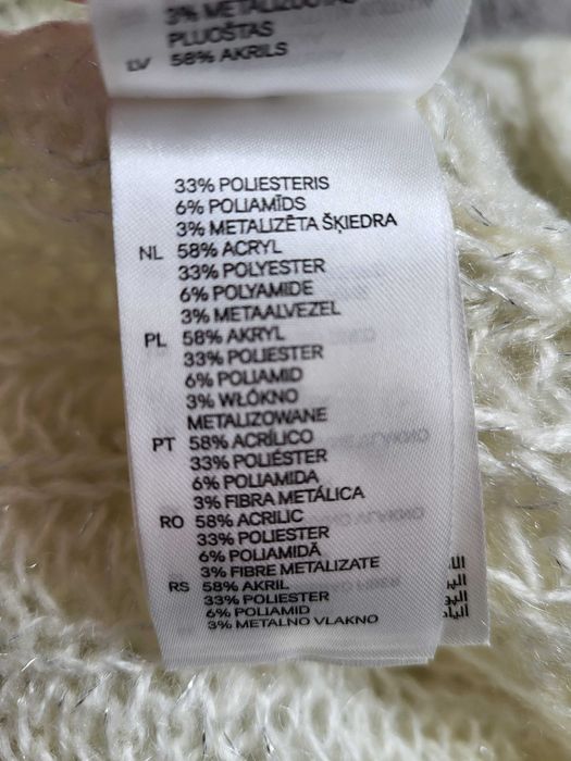 kremowy komin, H&M
