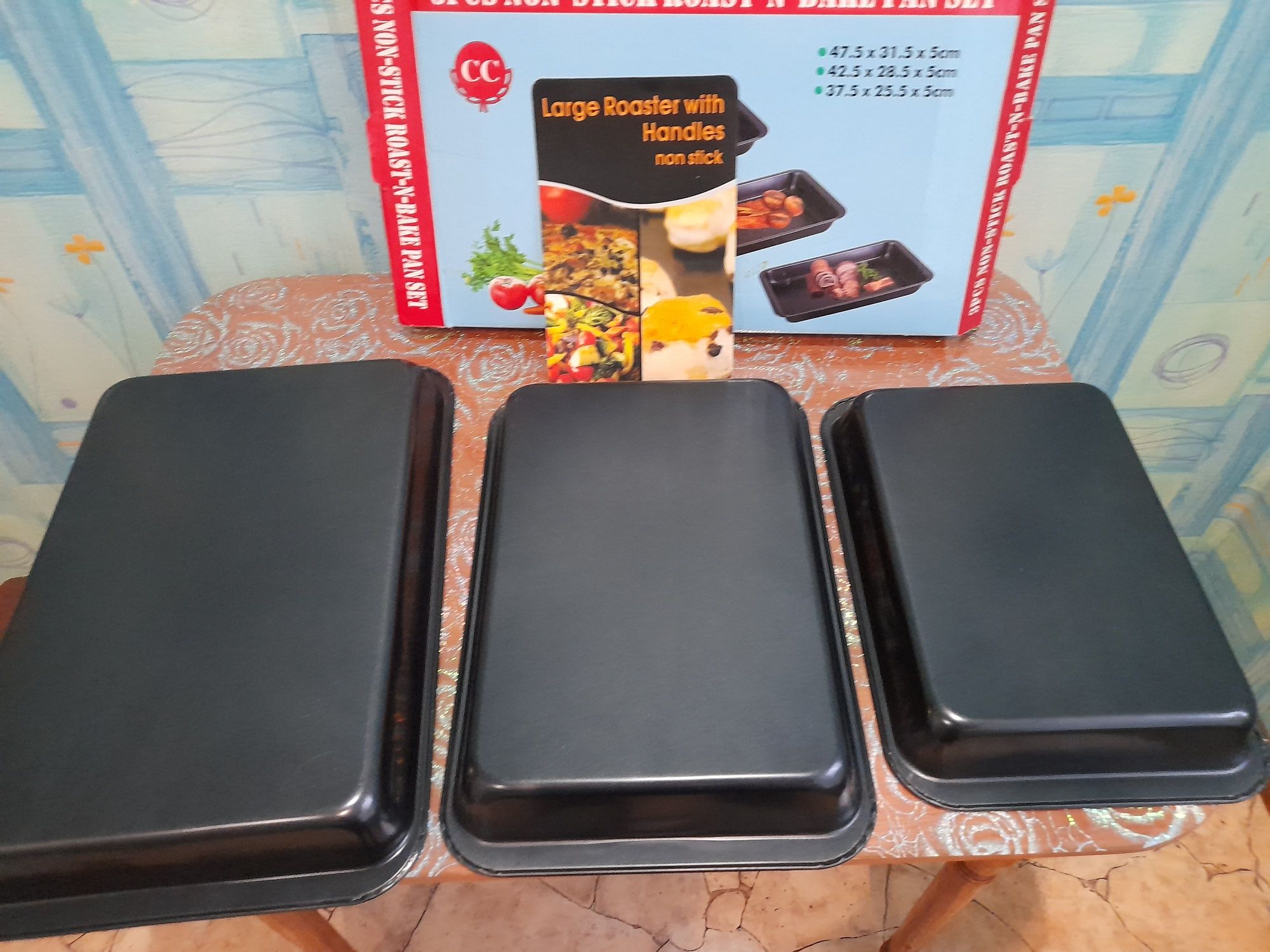 Продам набір противнів 3 pcs non-stick roast-N-BAKE PAN SET