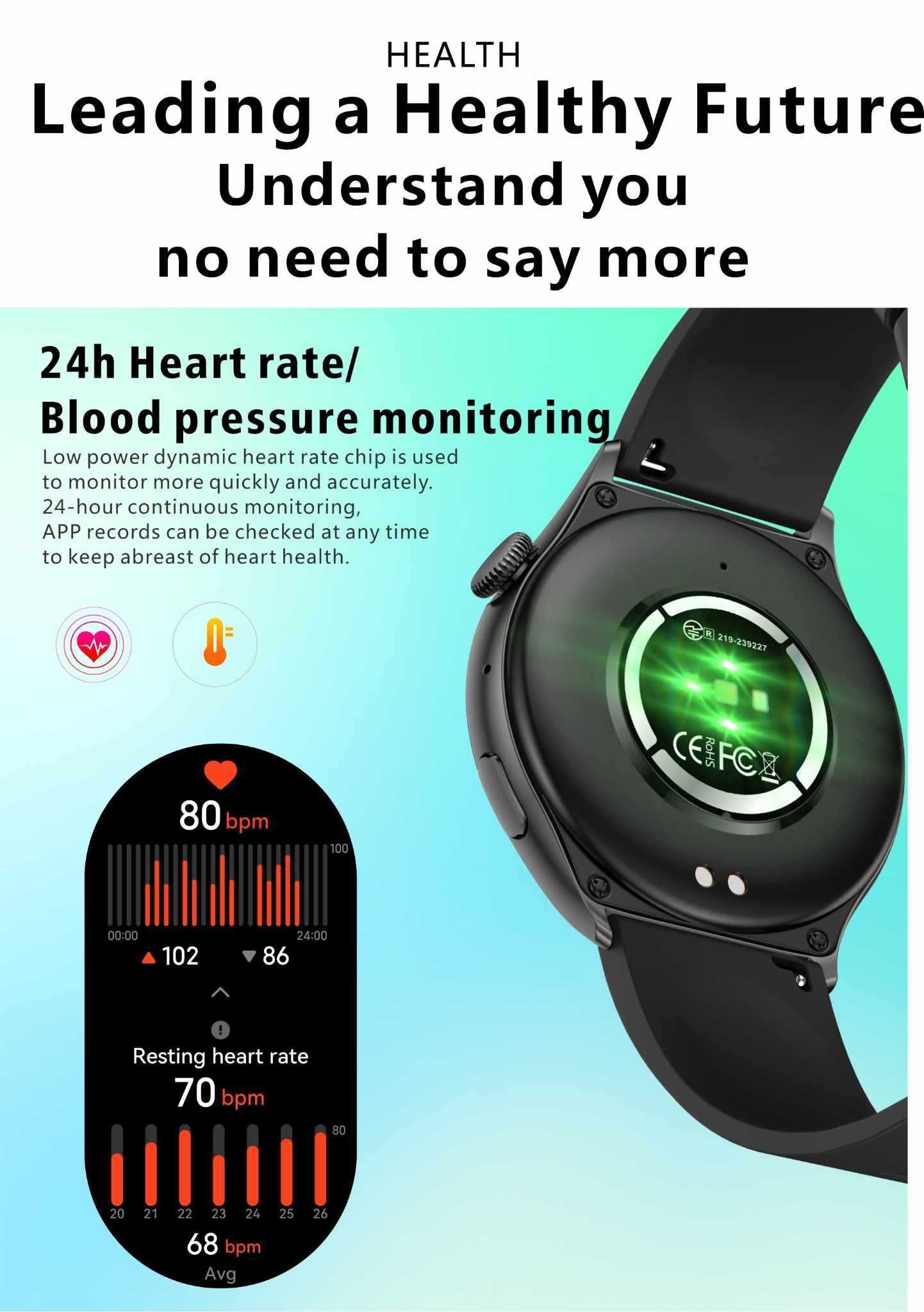 SmartWatch QX10 Amoled 1,43 rozmowy tętno ciśnienie kroki PL