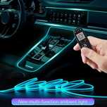 (NOVO) LED Interior Auto Multicolor c/ Controlo via APP