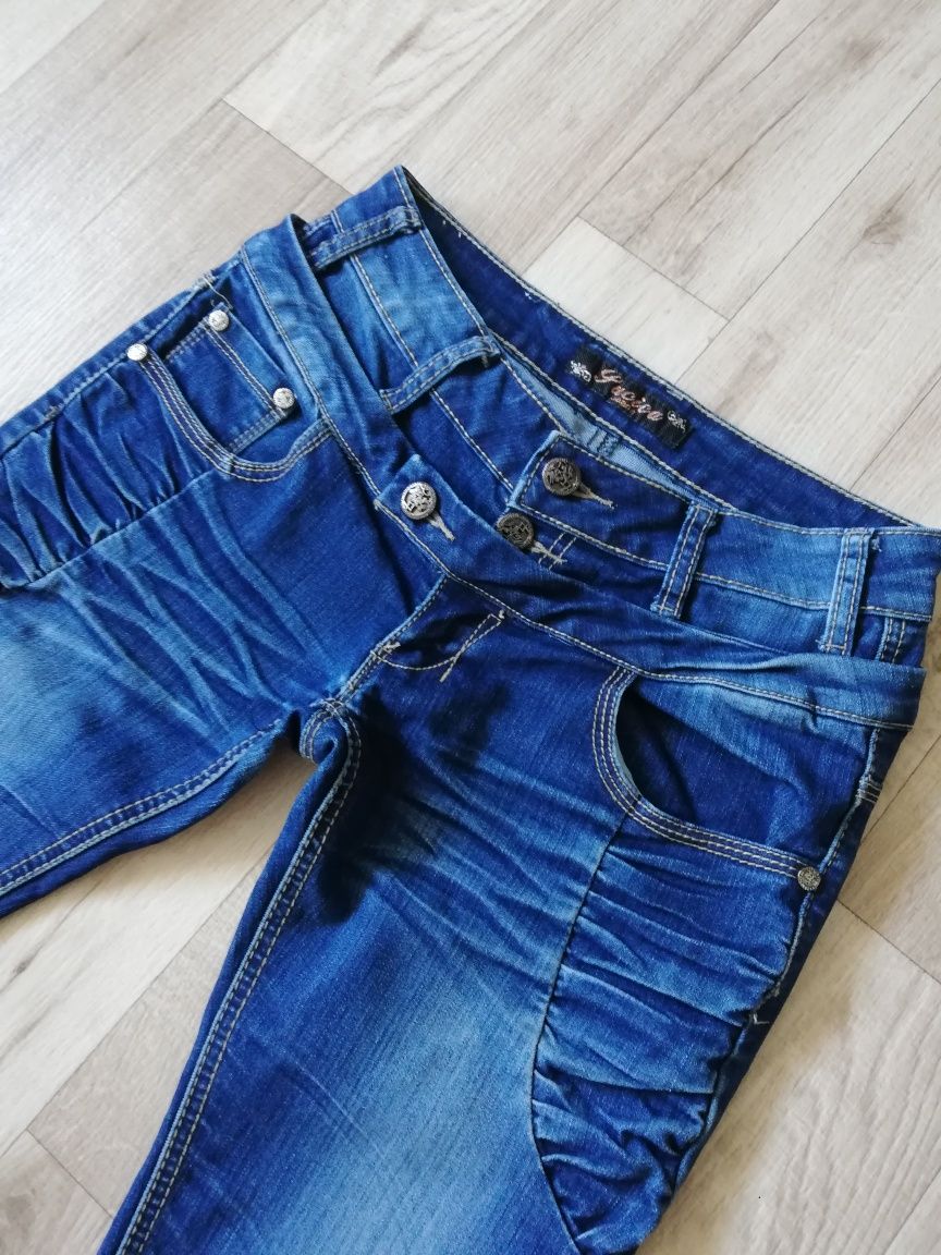 Spodnie jeansy damskie r.36/164
