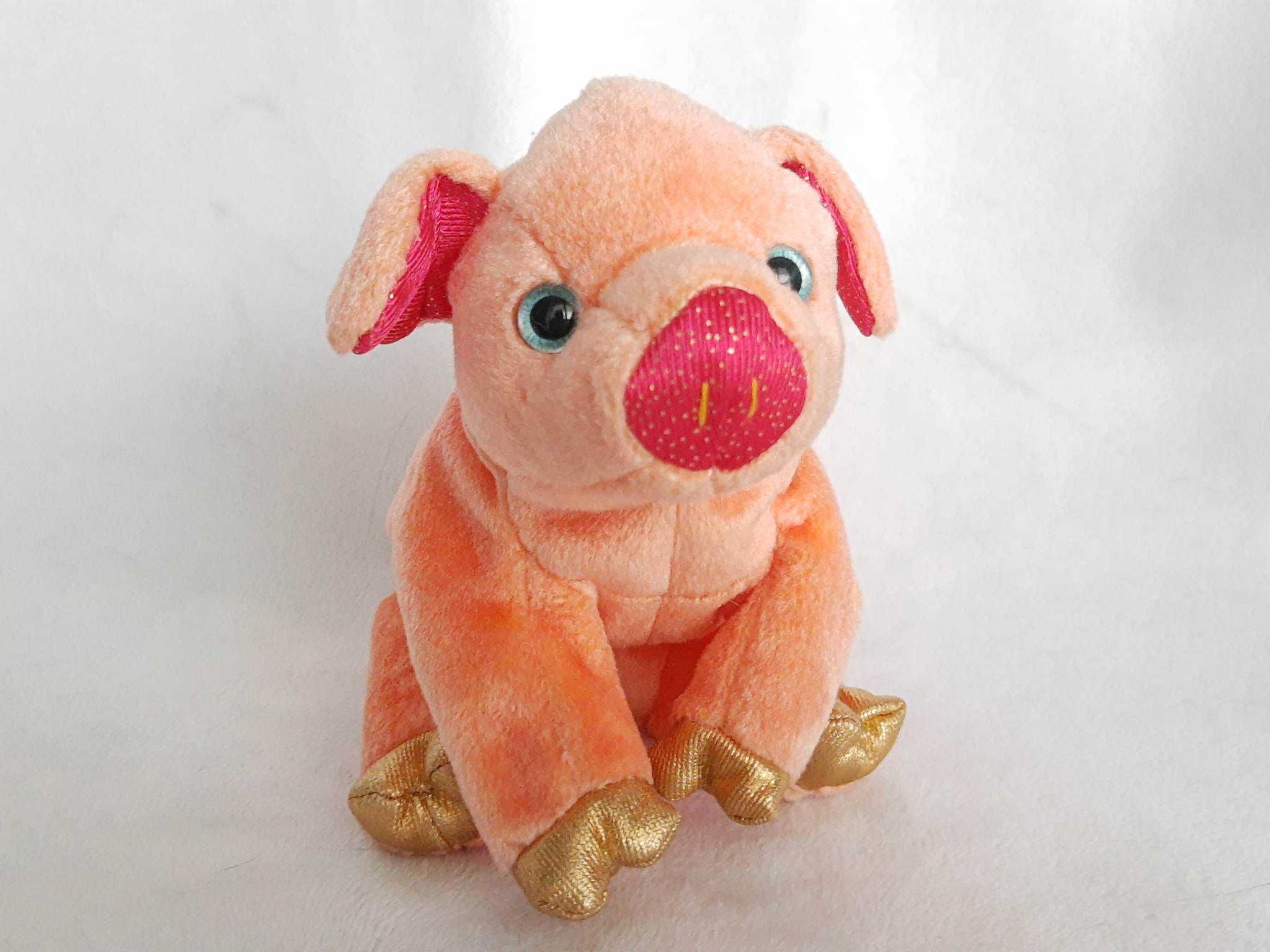Maskotka świnia pluszowa świnka chiński znak zodiaku Pig Ty 2000