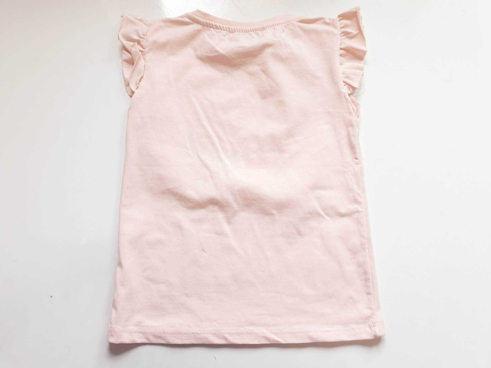 Atabay śliczna łososiowa bluzeczka dziewczęca 110 cm