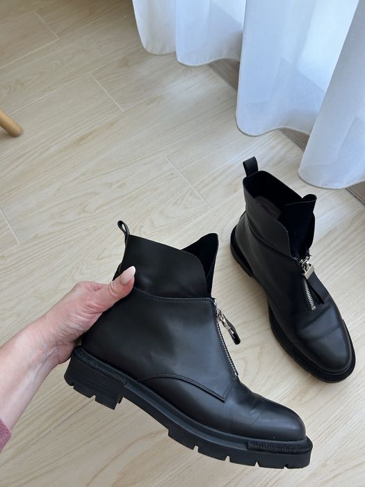 Ботинки, сапожки из натуральной кожи. Vitto Rossi. 36р.