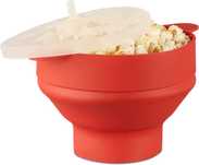 Silikonowy przyrząd do robienia popcornu do kuchenki mikrofalowej