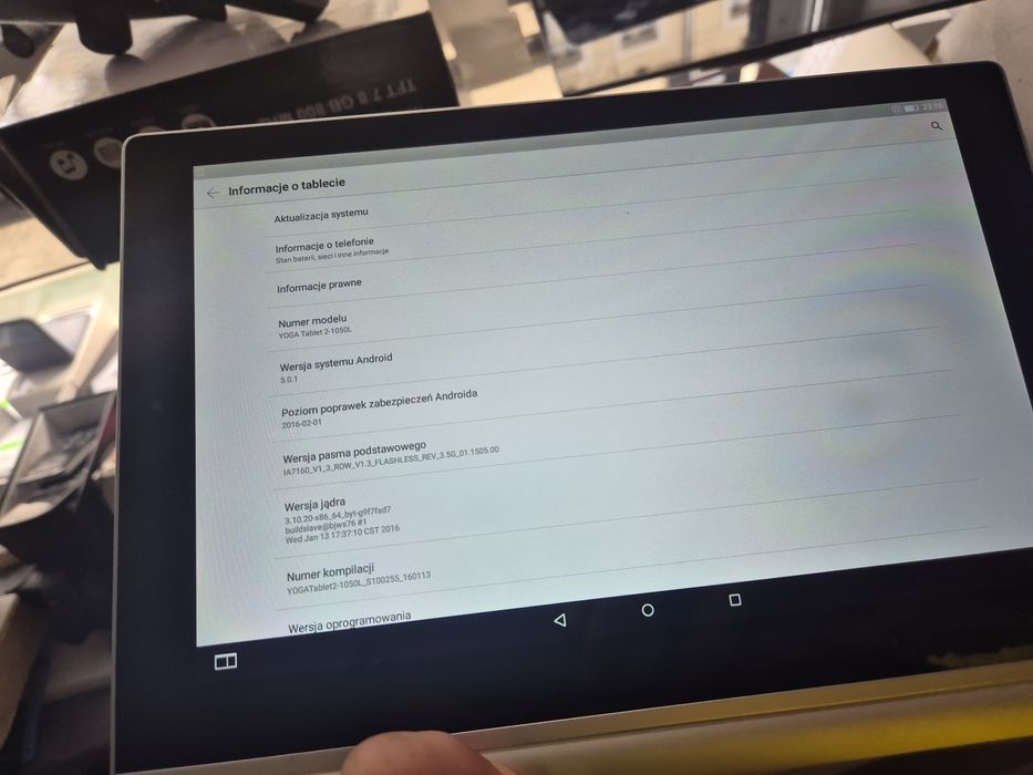 TABLET LENOVO YOGA TABLET 2-1050L 10,1 " lte sim