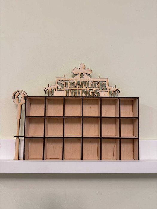 Органайзер для фігурок Kinder Joy Stranger Things. Дивні дива.