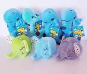 Conjunto 7 peluches girafas e elefantes bebé (Portes Incluidos)