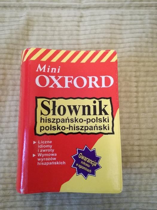 Mini Oxford słownik hiszpańsko-polski polsko-hiszpański mini