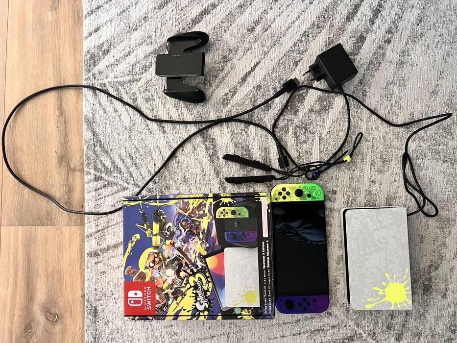 Nintendo Switch Oled Splatoon Edition jak nowa !