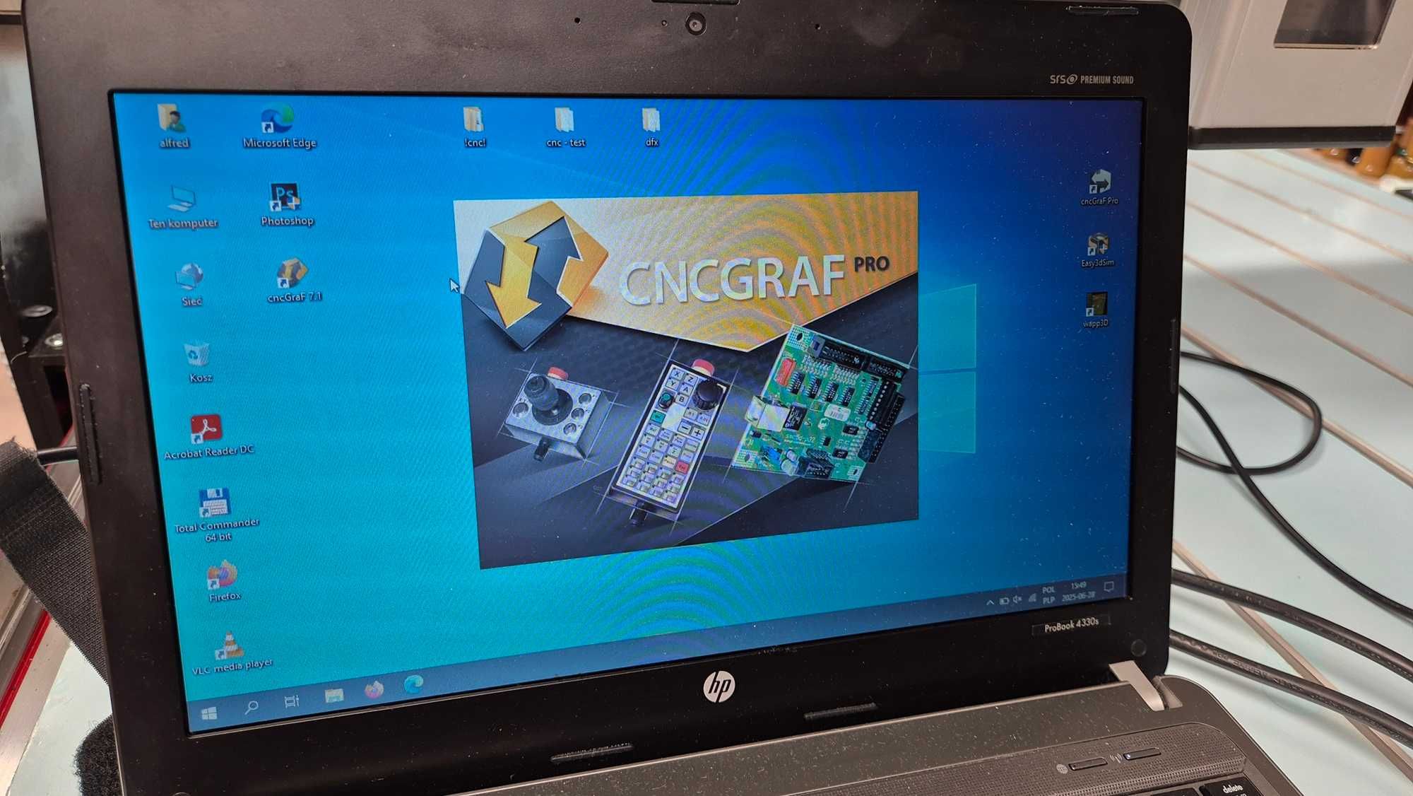 Ploter-Frezarka CNC - ALPHATECH Young 150cm x 105cm + skaner - NOWA