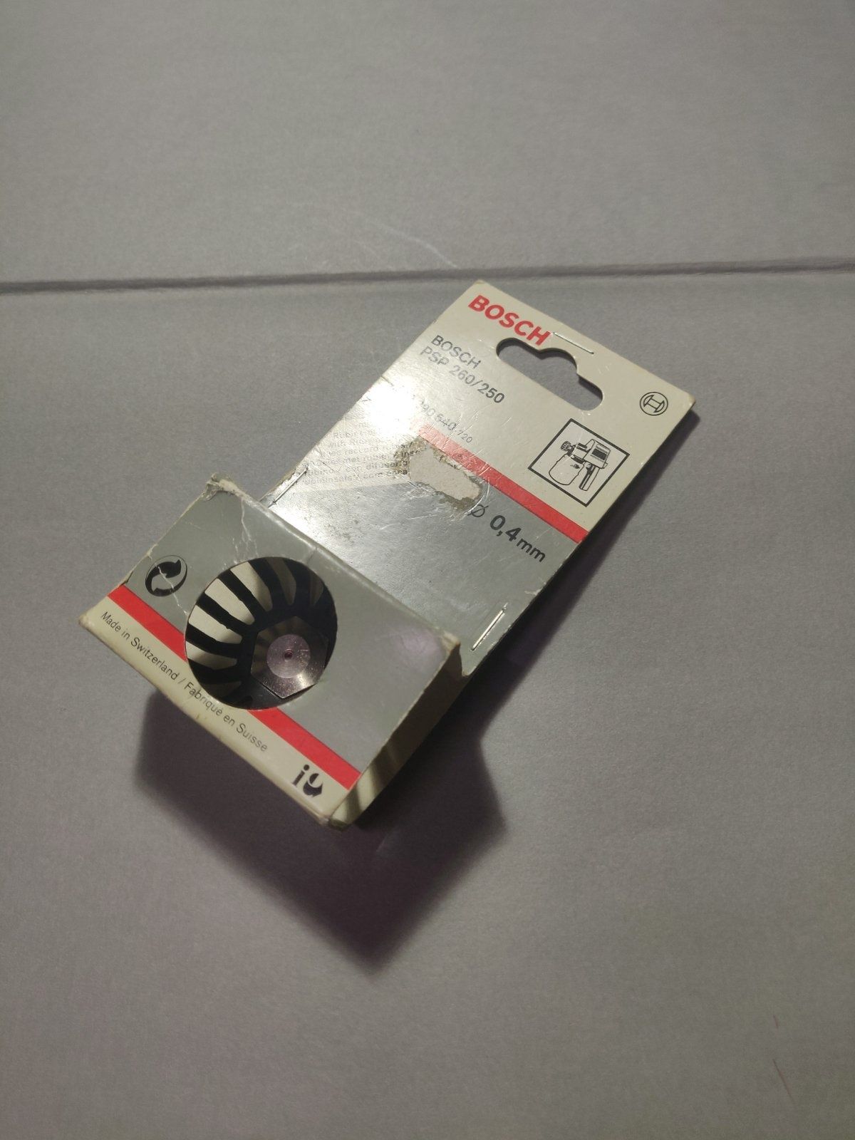 Круглоструйная форсунка BOSCH 0,4mm. PSP 260/250