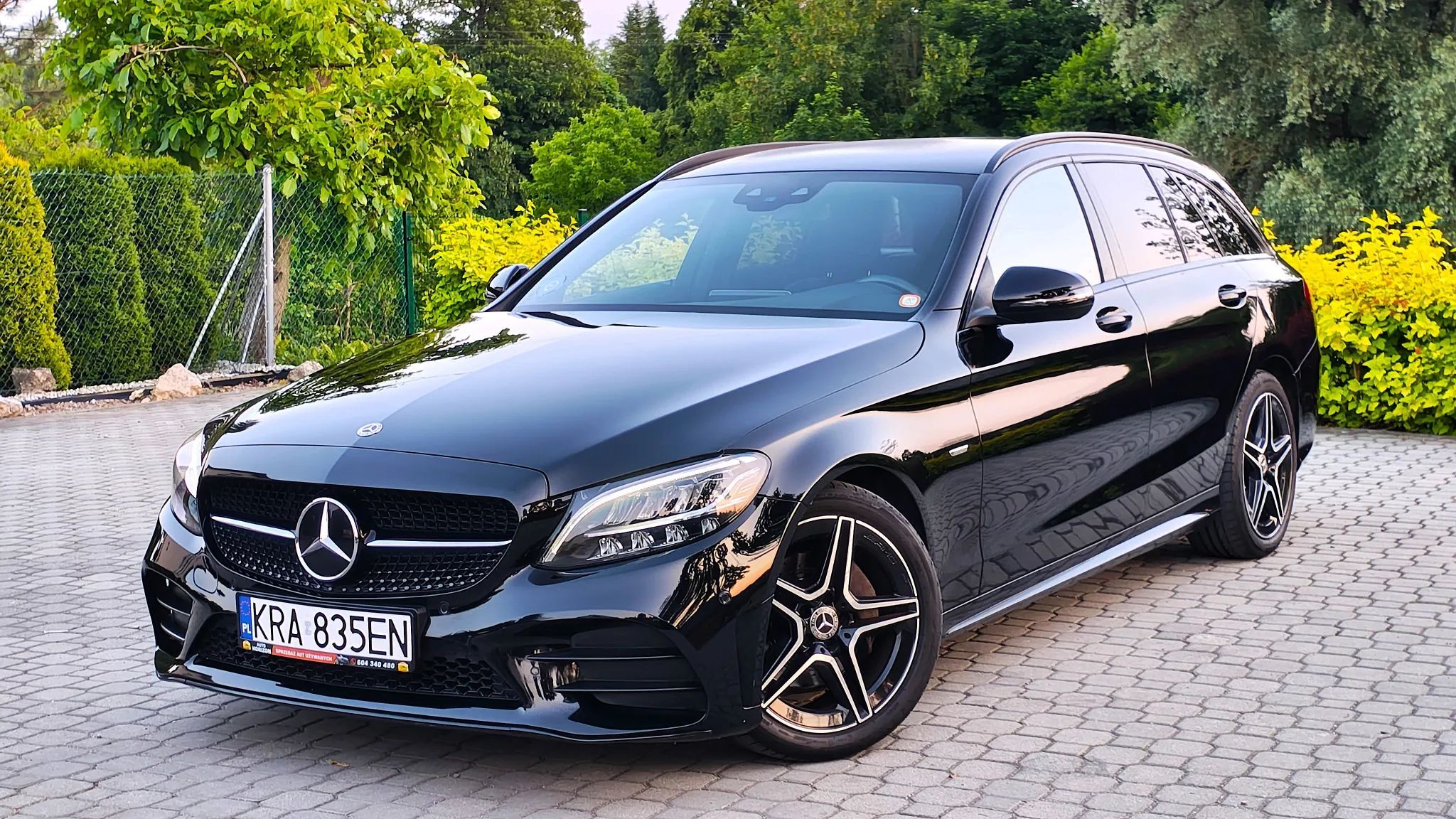 Mercedes-Benz Klasa C C 220d AMG Night Edition | 194 KM | 9G-Tronic | 2021 | FakturaVAT 23%