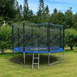 Trampolina ogrodowa Sapphire duża solidna możliwy transport