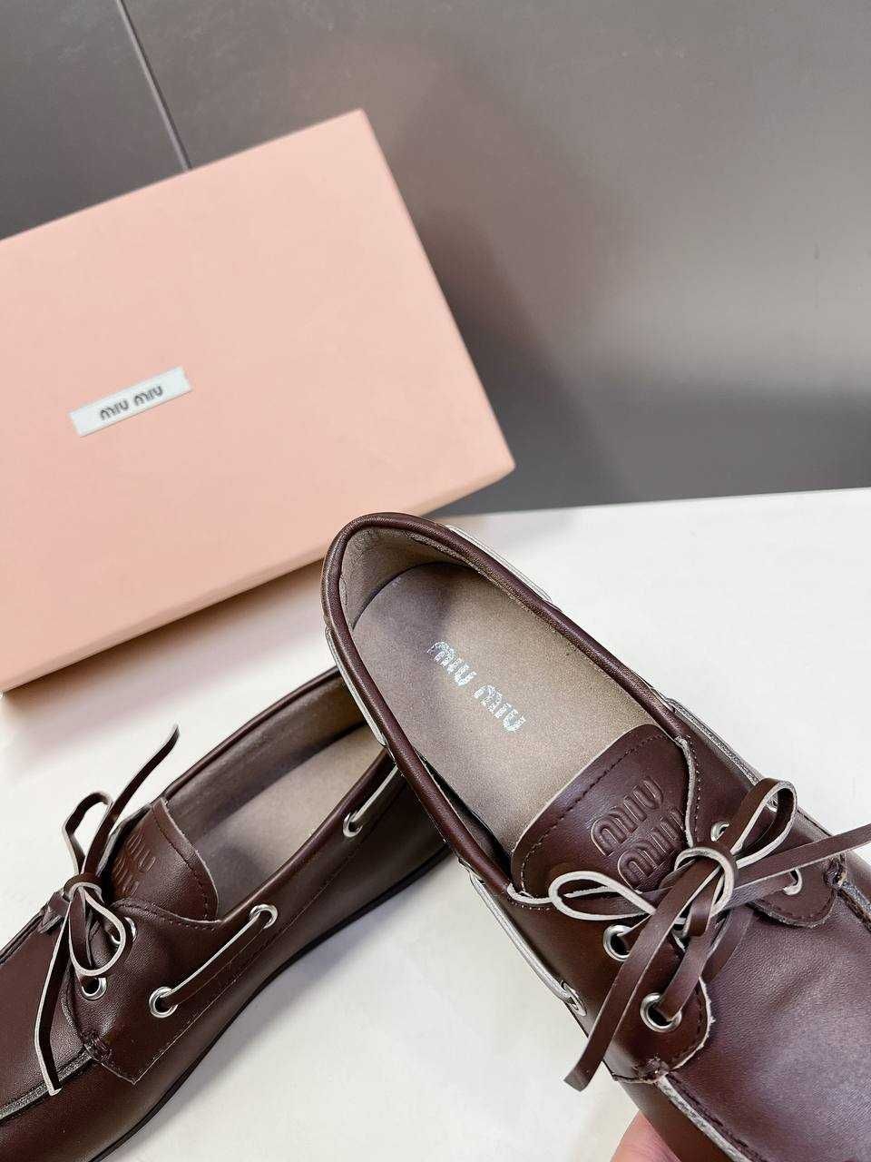 Luksusowe Mokasyny Miu !Skóra !Premium !OD RĘKI 36-41