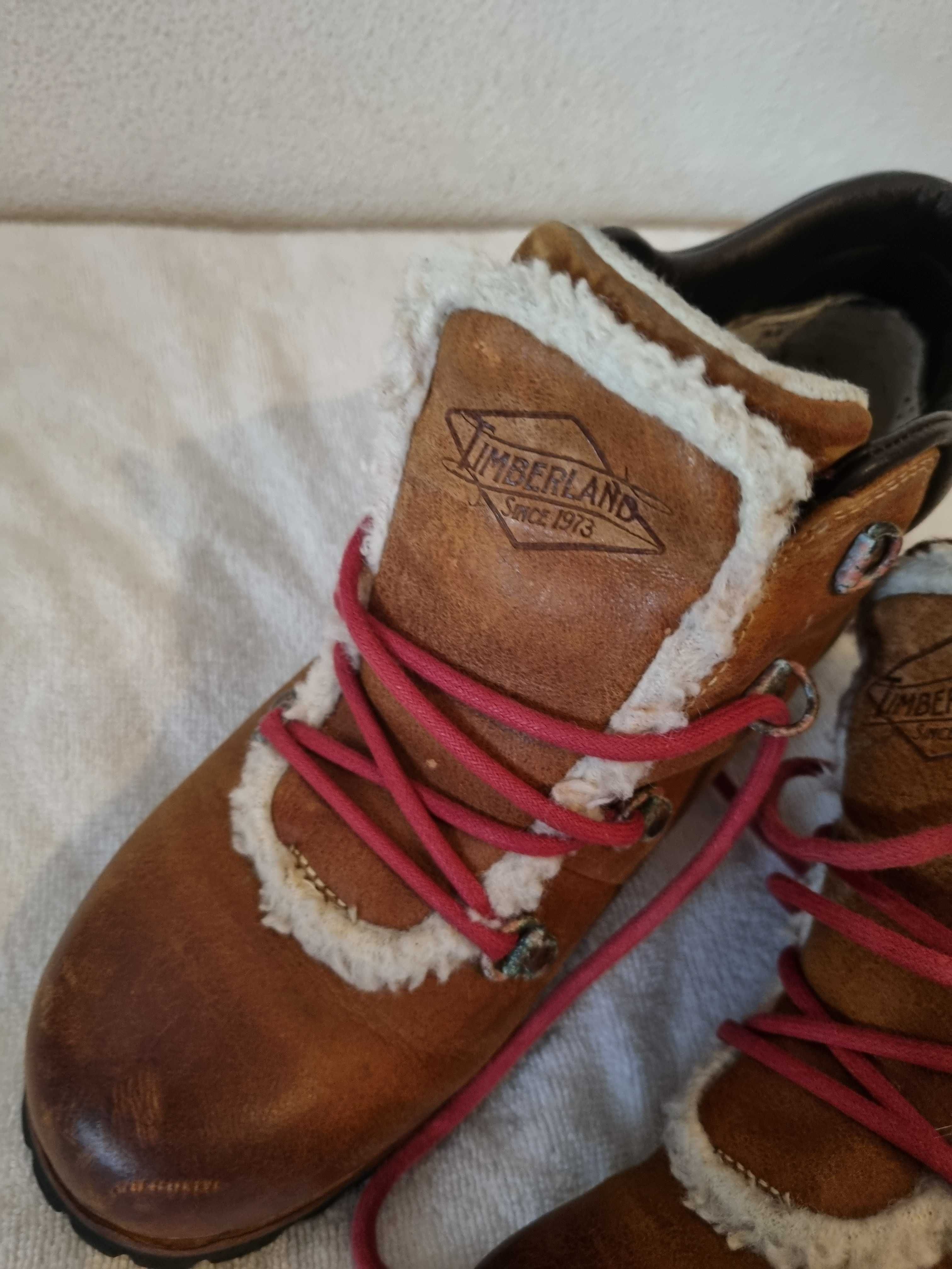 Botas Montanha em Pele