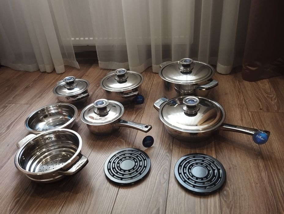 Набір посуди,кастрюлі, Z.P.INTERNATIONAL ZPT-1724