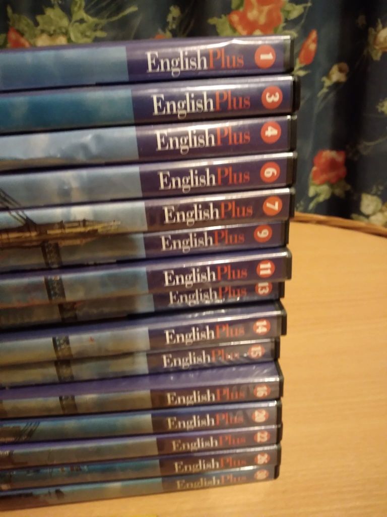 Kurs języka angielskiego na płytach DVD