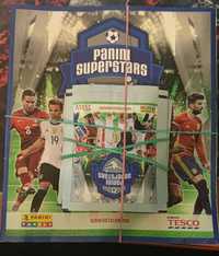 album Panini Tesco Superstars 2016 komplet 60kart