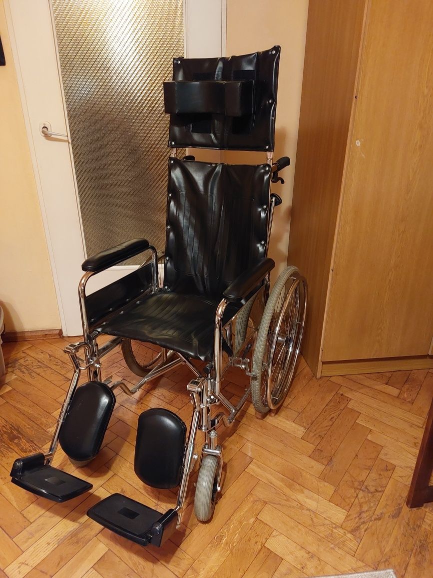Wózek inwalidzki full opcja