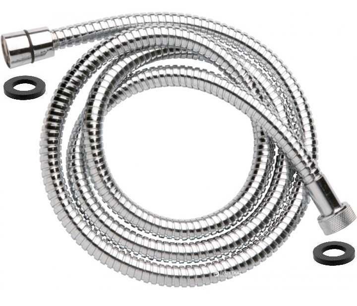 Змішувач для ванни латунний з душем довгий вилив 35 см