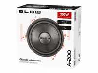 2x Mocny GŁOŚNIK samochodowy NISKOTONOWY 300W 8" basowy 200mm ZESTAW