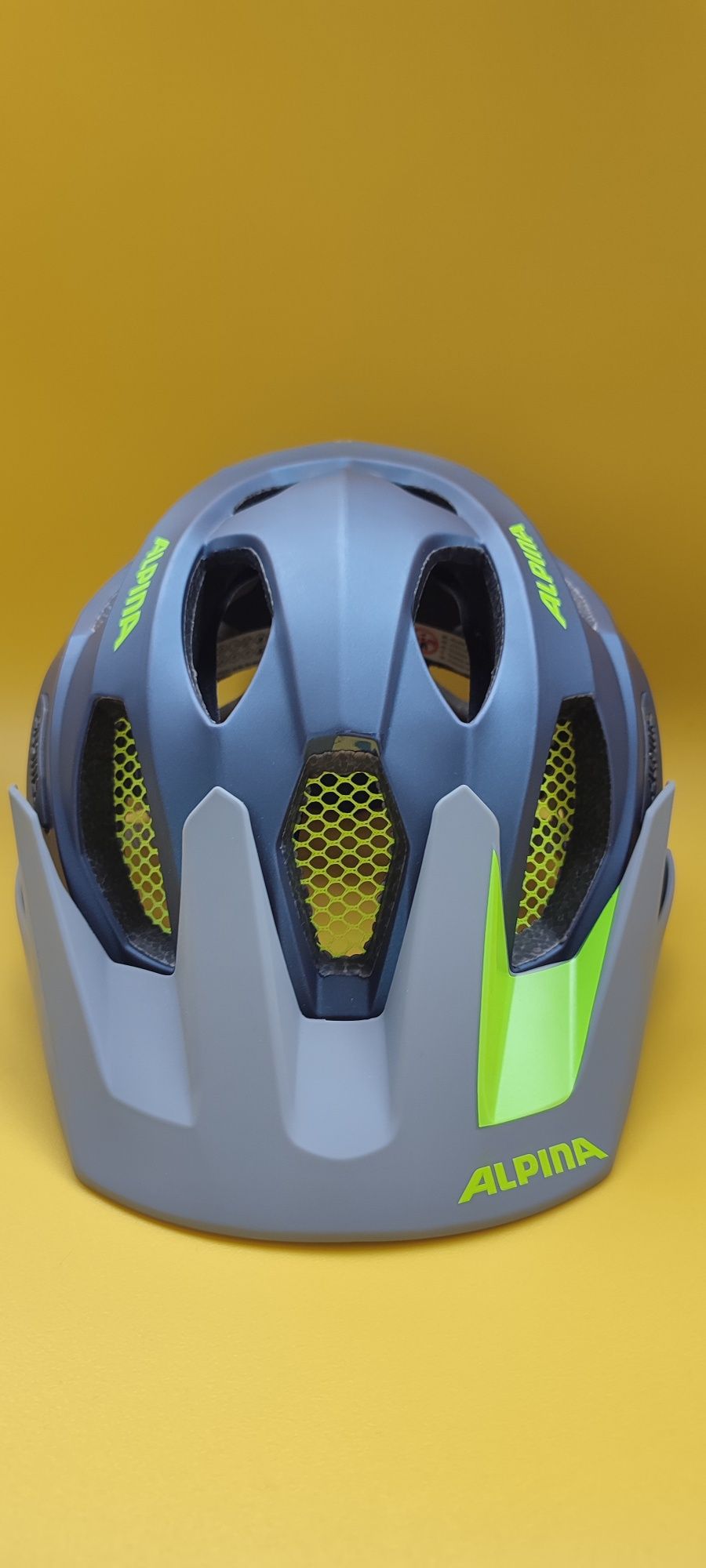 Kask rowerowy MTB Trail Alpina Carapax 2.0 Dark blue Neon r. 52-57cm