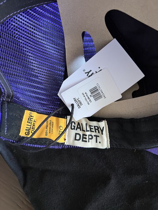 Gallery DEPT. Purple Trucker Cap