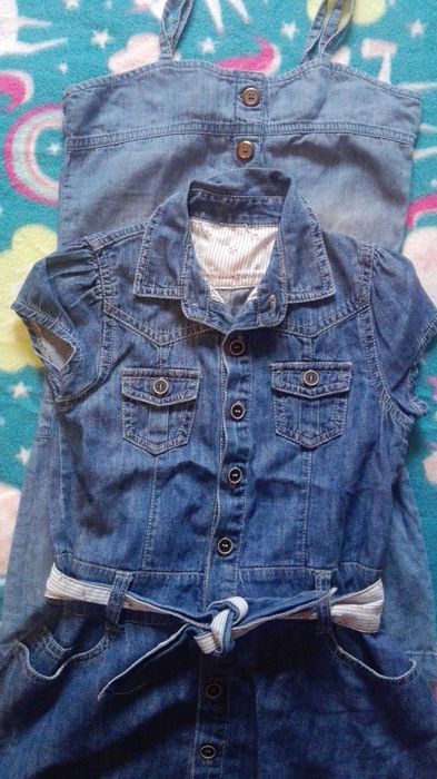 2 Vestidos Ganga 3-4 anos