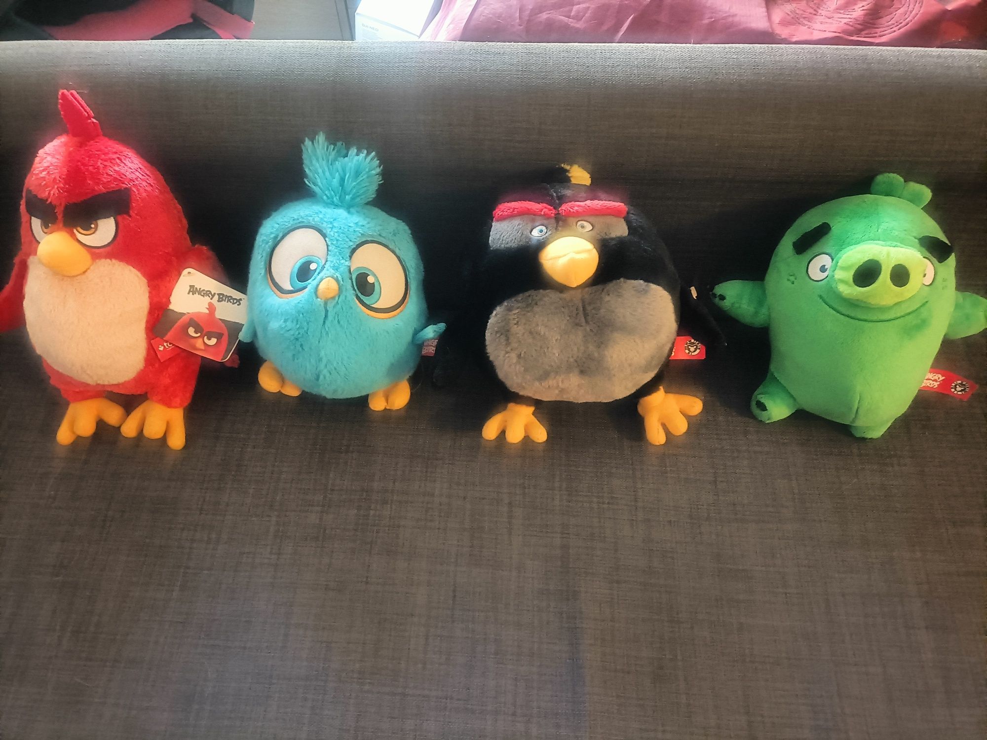 Peluches Angry Birds (Coleção Continente)