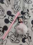 Nowy niebieski długopis z puszkiem Mickey Mouse