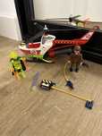 Playmobil 9385 Venkman z helikopterem Playmobil real ghostbusters