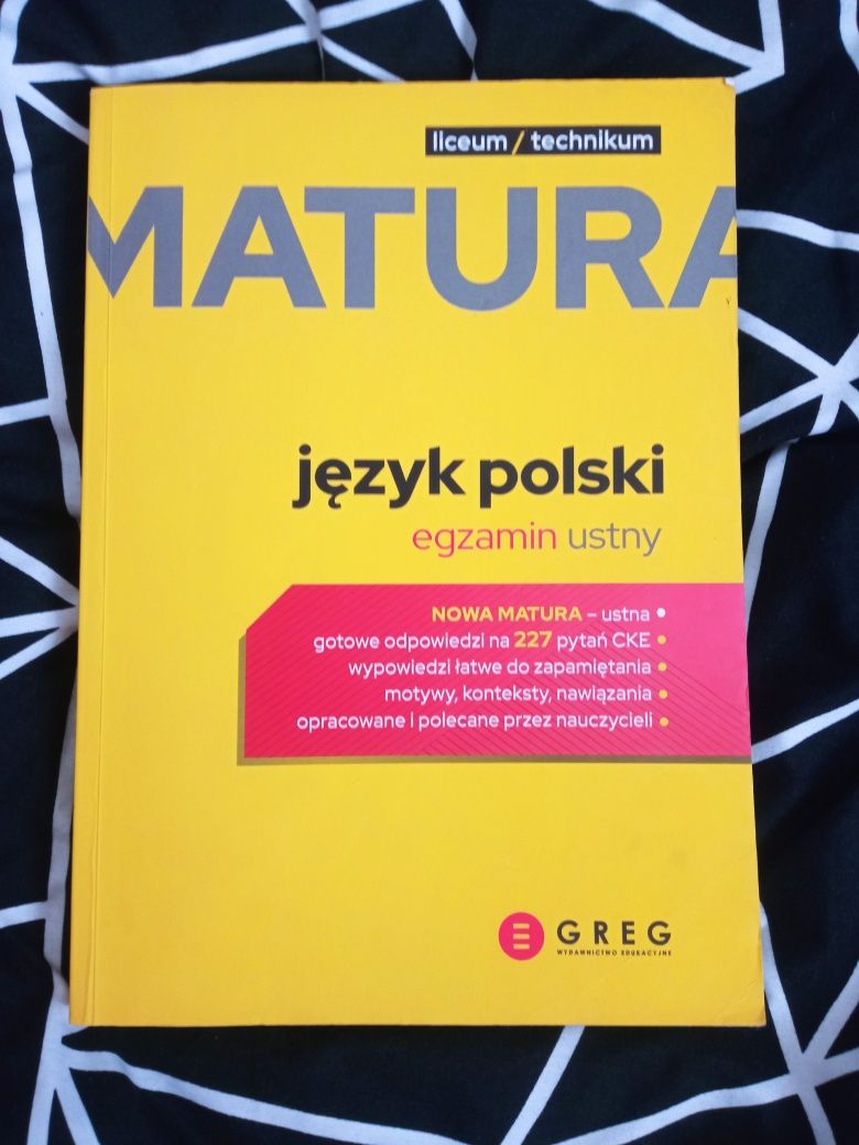 Matura ustna język polski Greg