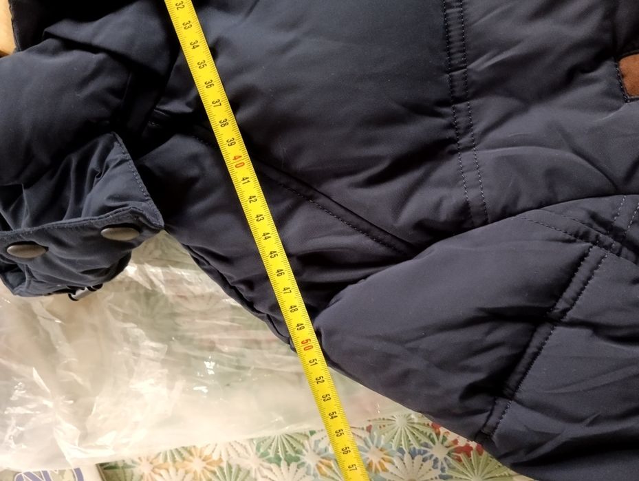 Чоловіча зимова куртка великого розміру