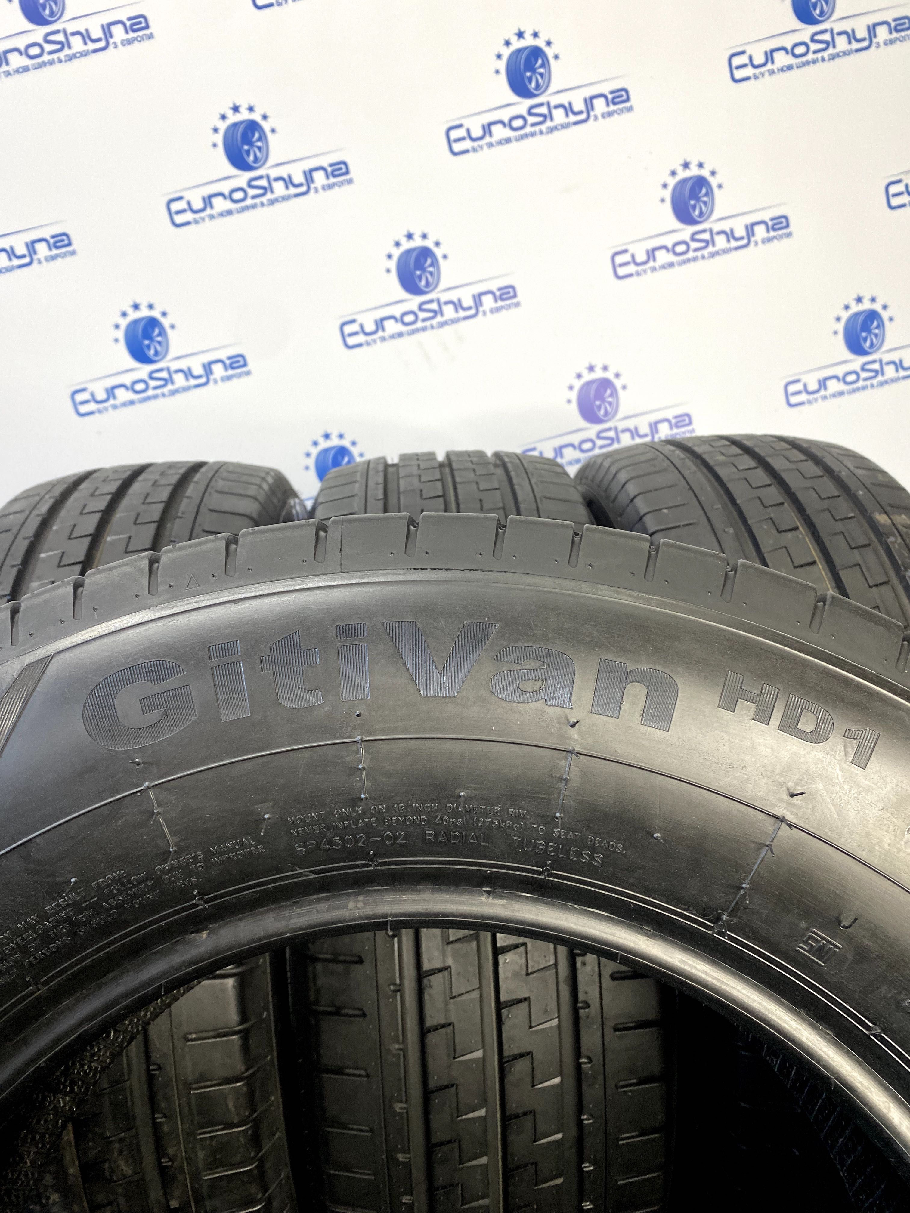 Літні шини 235 65 R16C Giti gitivan hd1. Нові. 2023р.