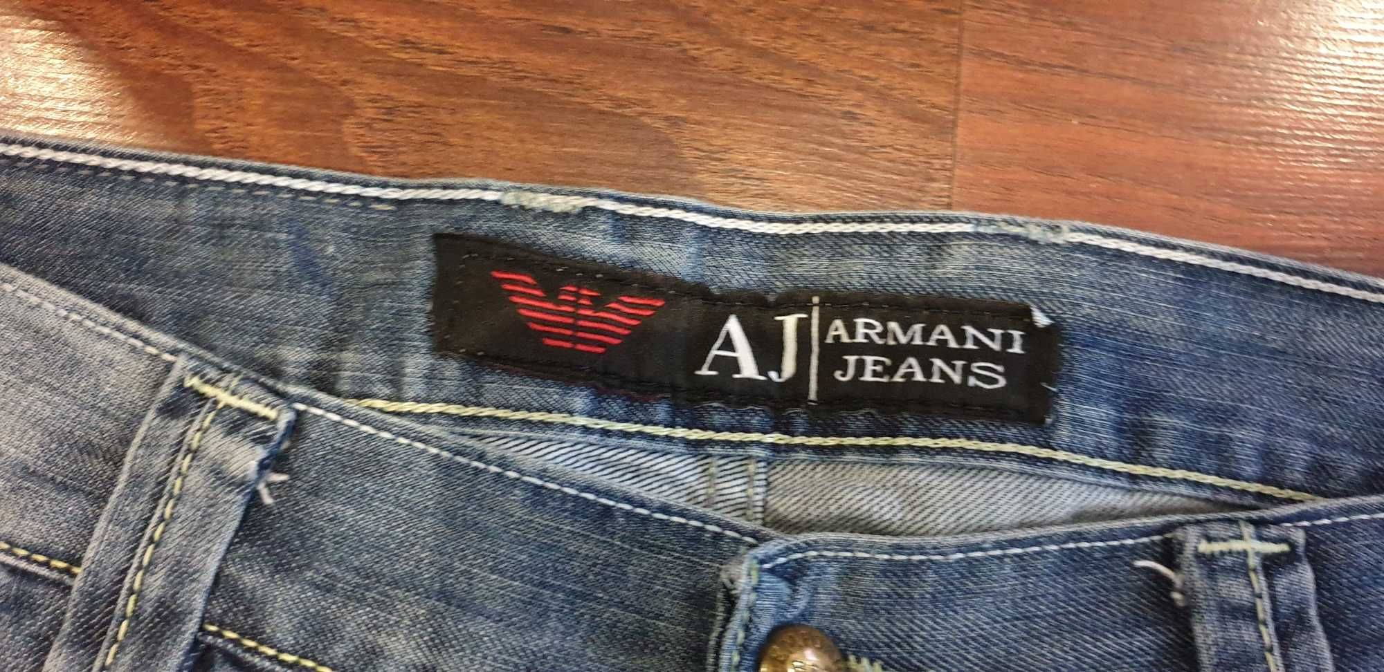 Spodnie Armani jeans męskie 31/34 pas 31, długość 34