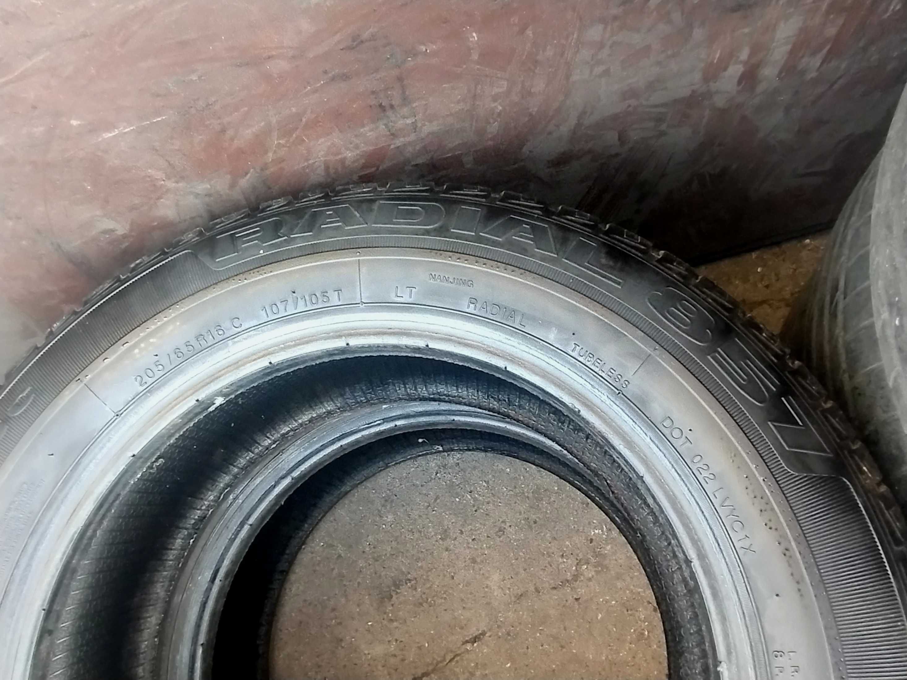 205/65R16C 107/105T Opony Letnie Lato KUMHO RADIAL 857 6,5mm 16 C