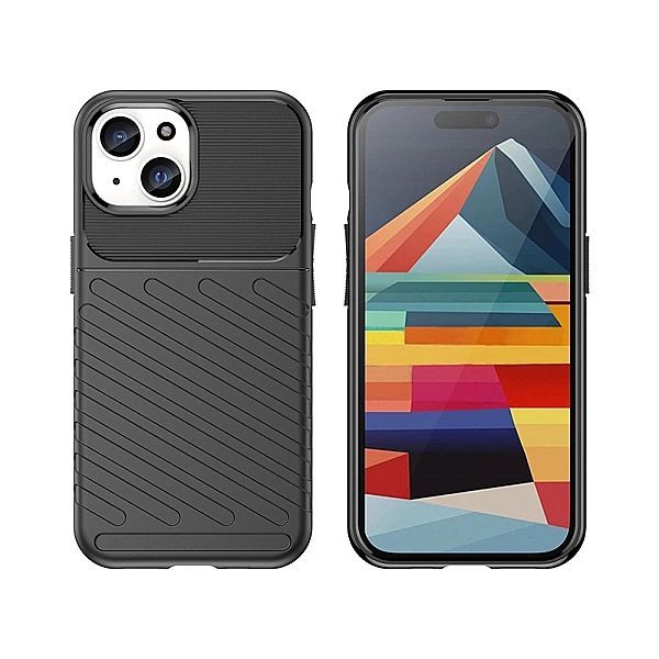 Pancerne etui Thunder Case do iPhone 15 - niebieskie