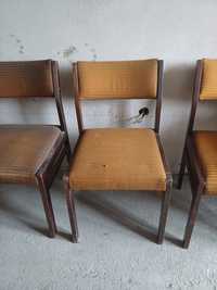 Komplet krzeseł vintage