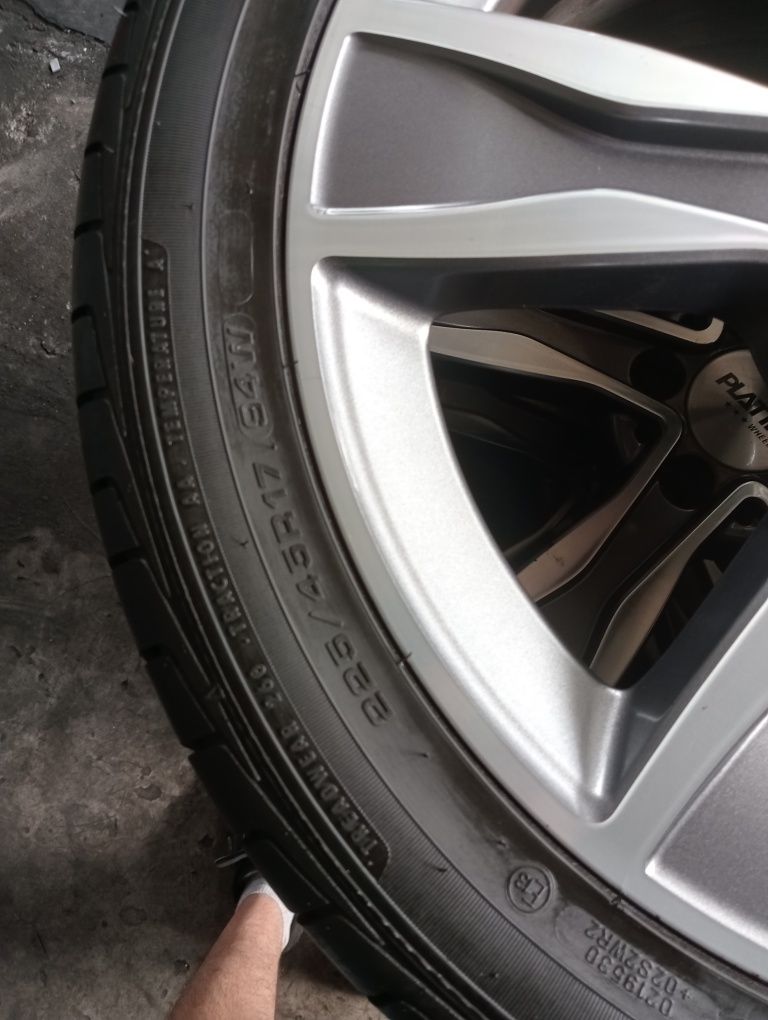 Felgi Alu Mercedes VW Audi Skoda Seat jak nowe z oponami lub bez 5x112
