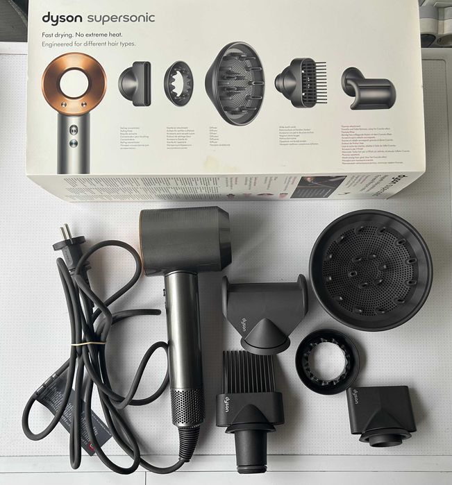 Dyson Supersonic c/ Acessórios e Embalagem Original COMO NOVO