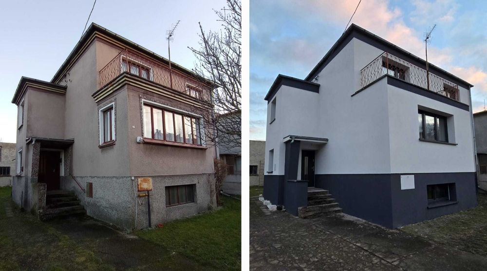Ocieplenie budynku styropian 15 cm z tynkiem + AUDYT WNIOSEK DOTACJA