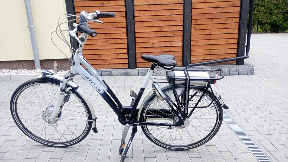 Rower gazelle chamonix xtra elektryczny holenderski damski innergy