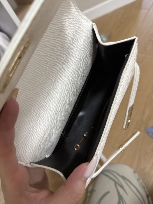 Сумка під Ermes біла