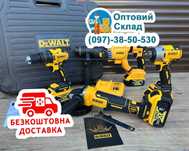 Якусний набір 4/1 DeWALT Шуруповерт Болгарка Гайковерт Перфоратор 36/8
