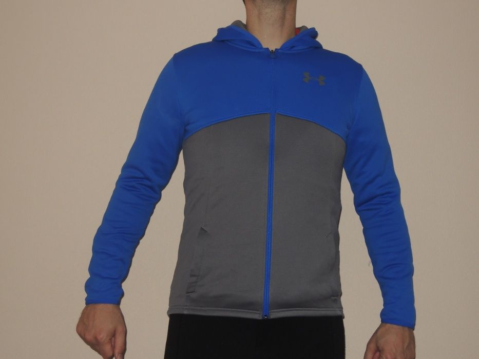 Фирменная спортивная casual кофта куртка Under Armour, р.S.