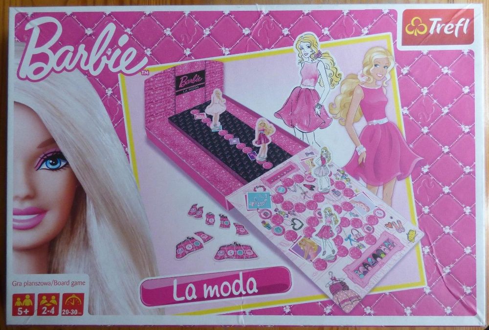 Gra planszowa Barbie La moda Trefl