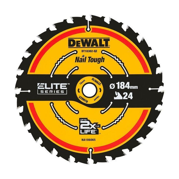 Piła Tarczowa Do Drewna Extreme 184/16Mm 24Z DeWalt